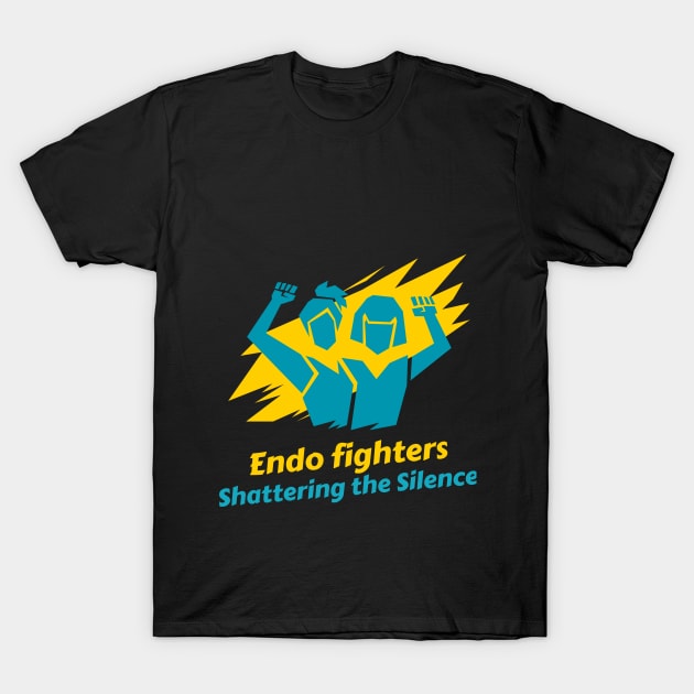 endo fighters shuttering the silence T-Shirt by Zipora